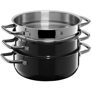 WMF Fusiontec Compact, 3 pcs, black - Cookware Set