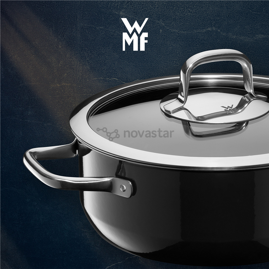WMF Fusiontec Compact, 3 pcs, black - Cookware Set