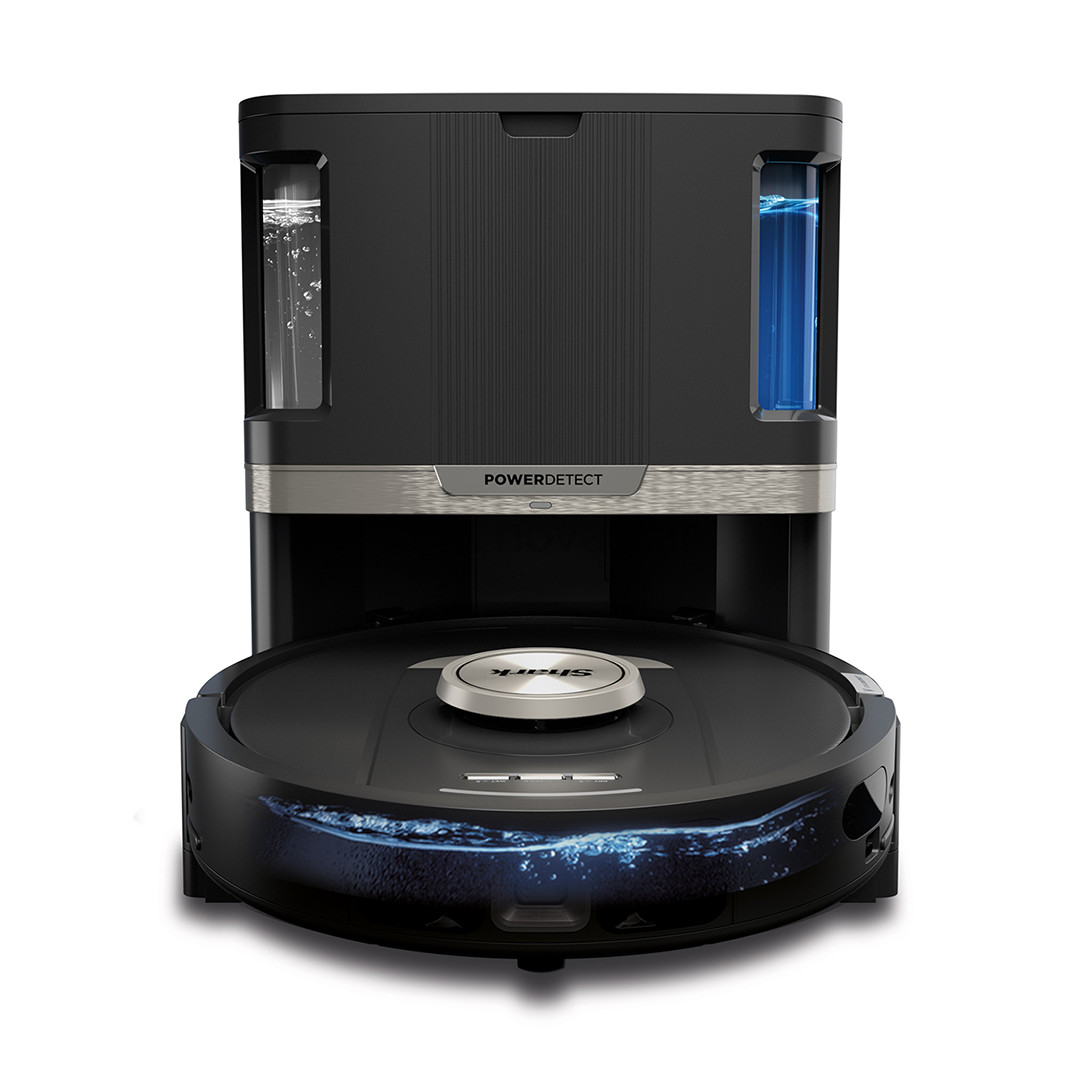 Dulkių siurblys robotas Shark PowerDetect NeverTouch Pro, Wet & Dry, juodas