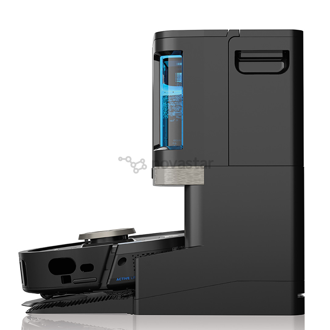 Dulkių siurblys robotas Shark PowerDetect NeverTouch Pro, Wet & Dry, juodas