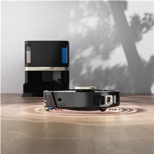 Dulkių siurblys robotas Shark PowerDetect NeverTouch Pro, Wet & Dry, juodas