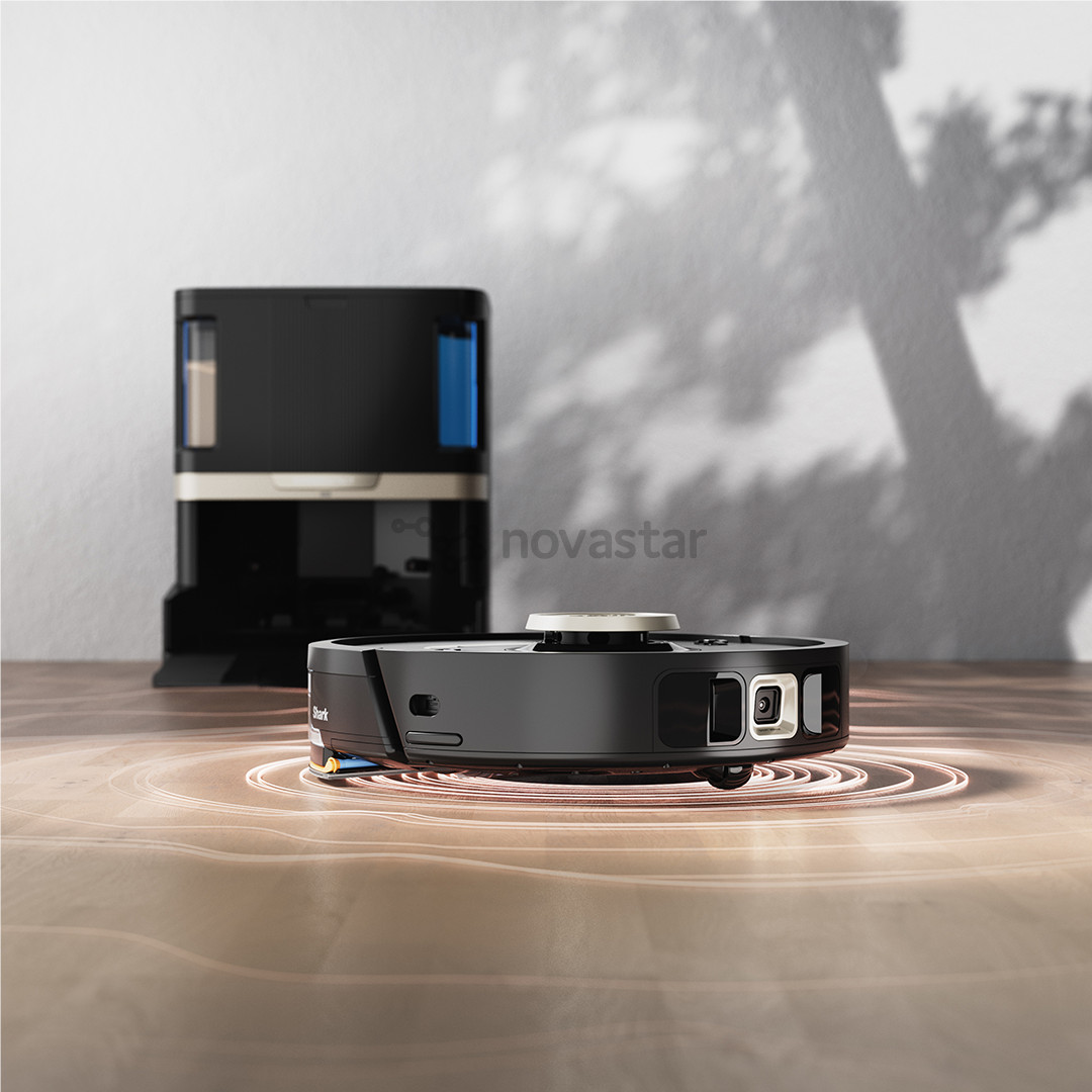 Dulkių siurblys robotas Shark PowerDetect NeverTouch Pro, Wet & Dry, juodas