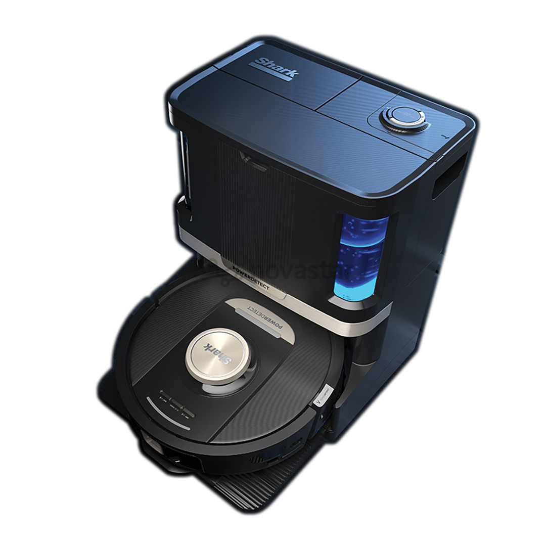 Dulkių siurblys robotas Shark PowerDetect NeverTouch Pro, Wet & Dry, juodas