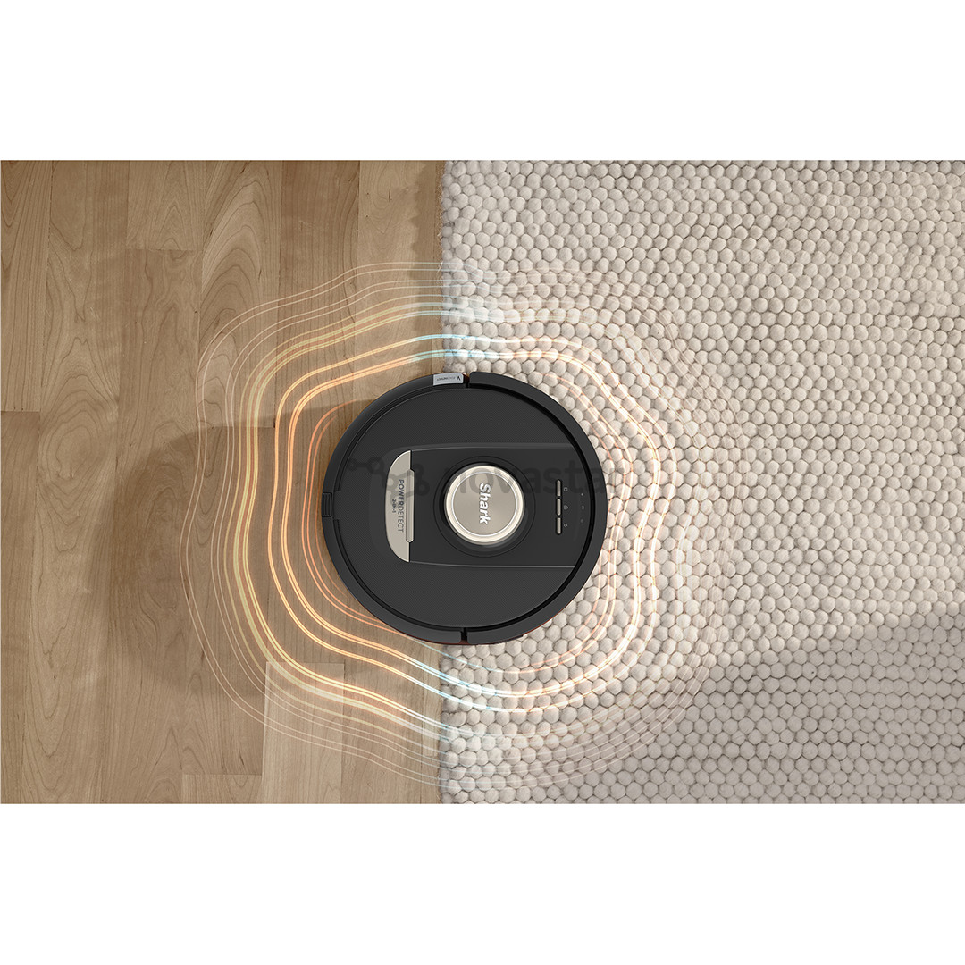 Dulkių siurblys robotas Shark PowerDetect NeverTouch Pro, Wet & Dry, juodas