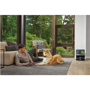 Dulkių siurblys robotas Shark PowerDetect NeverTouch Pro, Wet & Dry, juodas