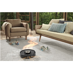 Dulkių siurblys robotas Shark PowerDetect NeverTouch Pro, Wet & Dry, juodas