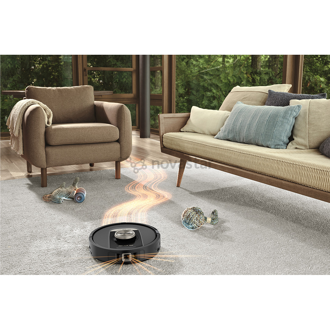 Dulkių siurblys robotas Shark PowerDetect NeverTouch Pro, Wet & Dry, juodas