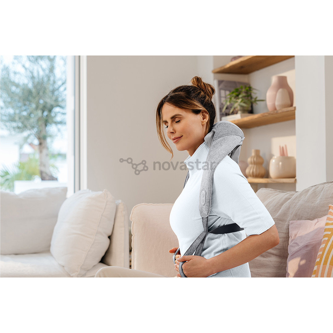 Belaidis kaklo masažuoklis Beurer, pilkas