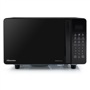 Mikrobangų krosnelė Hisense, 20 L, 700 W, juoda