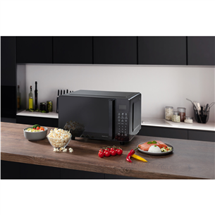 Hisense, 20 L, 700 W, black - Microwave oven