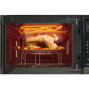 Hisense, 25 L, 850 W, black - Microwave oven