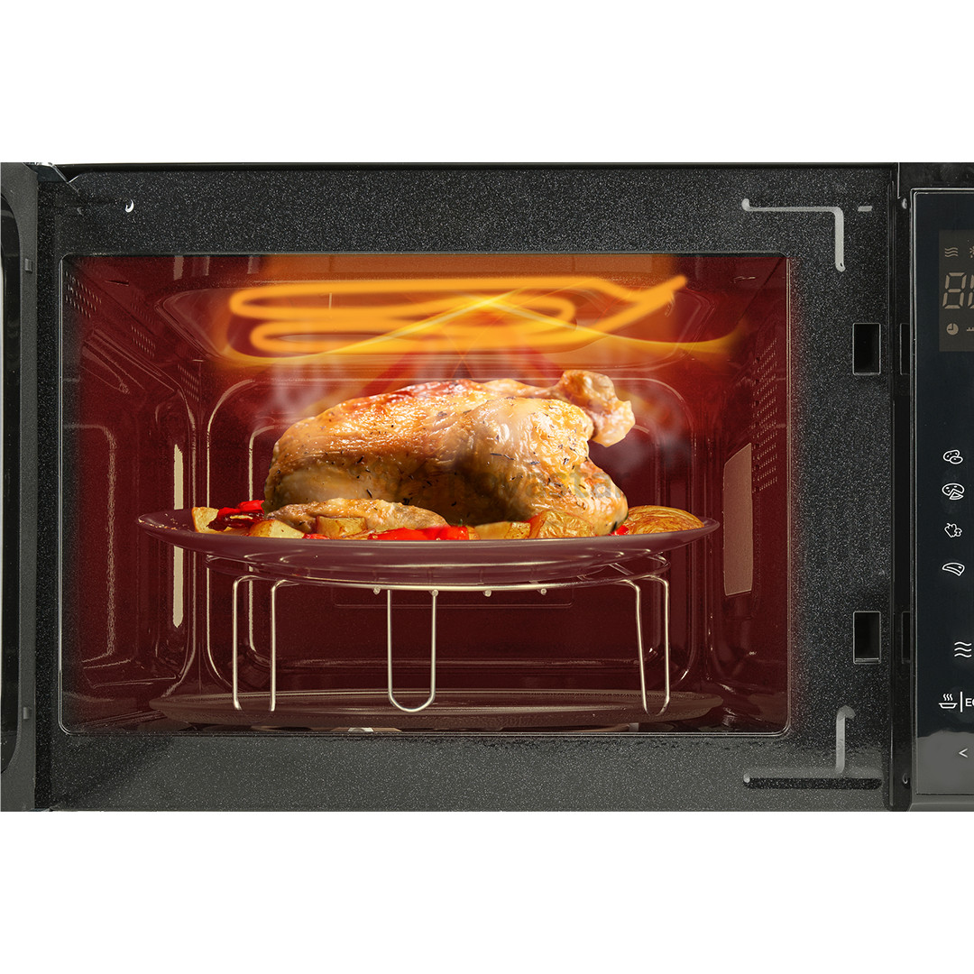 Hisense, 25 L, 850 W, black - Microwave oven