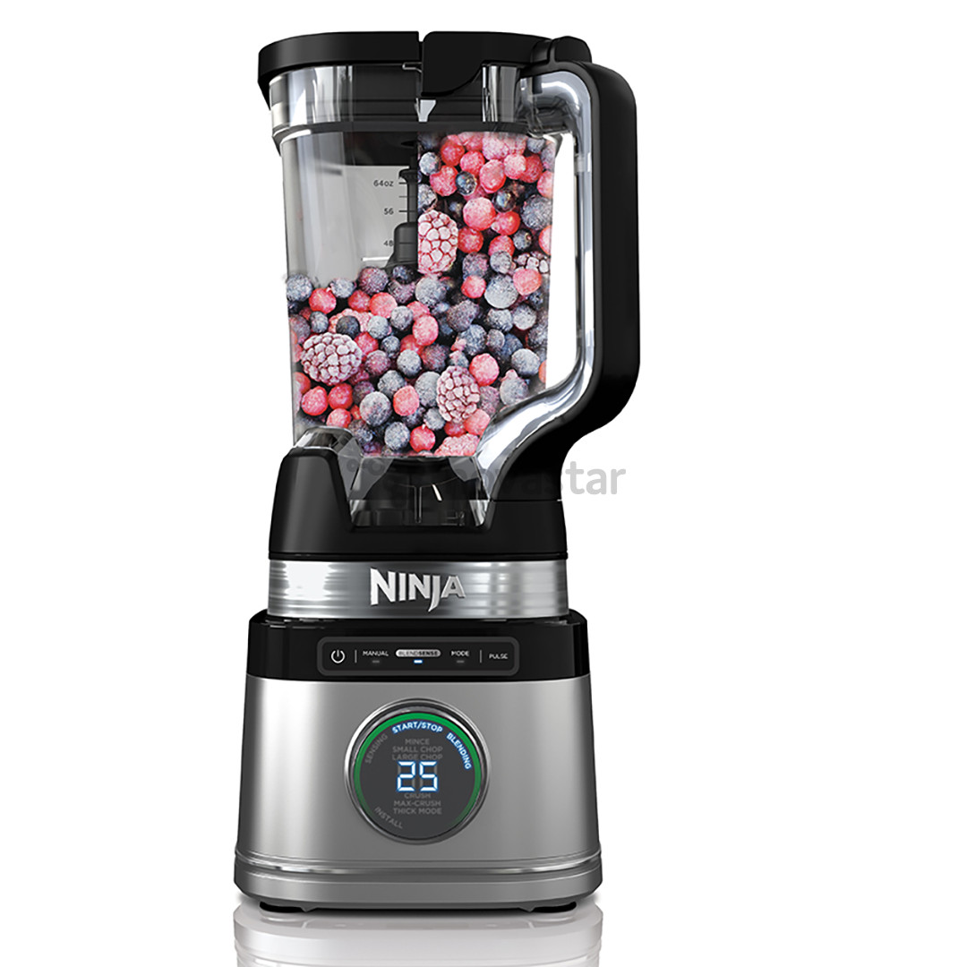 Ninja Detect Power Blender Pro, 1200 W, juoda/sidabro spalvos - Kokteilinė