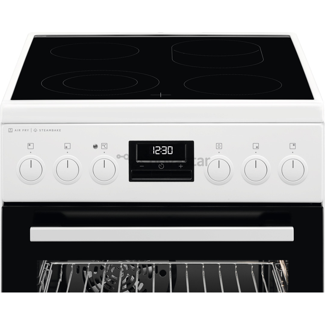 AEG 6000 SteamBake, 58 л, белый - Керамическая плита