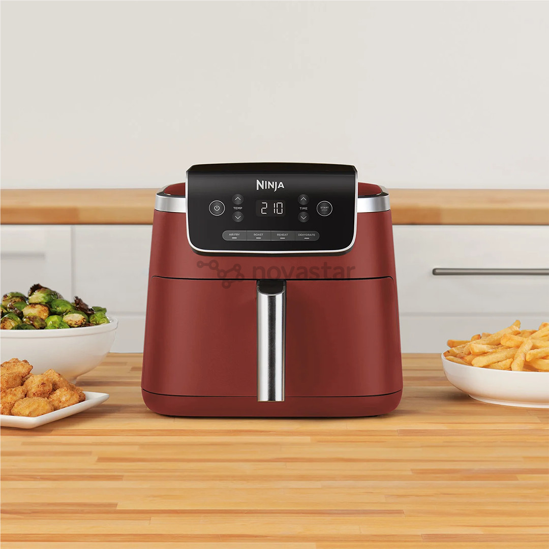 Karšto oro gruzdintuvė Ninja Air Fryer PRO 4.7 L, 1750 W, raudona