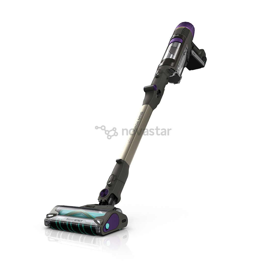 Belaidis dulkių siurblys  Shark PowerDetect Clean & Empty, smėlio spalvos/pilkas