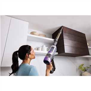 Belaidis dulkių siurblys  Shark PowerDetect Clean & Empty, smėlio spalvos/pilkas