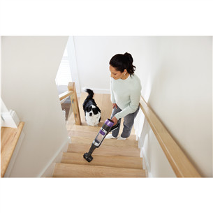 Belaidis dulkių siurblys  Shark PowerDetect Clean & Empty, smėlio spalvos/pilkas