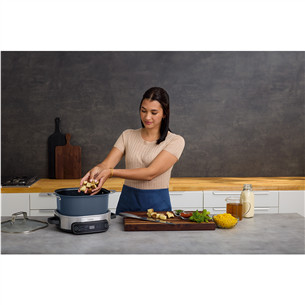Multifunkcinis puodas Ninja Foodi 8-in-1 PossibleCooker, 6 L, mėlynas