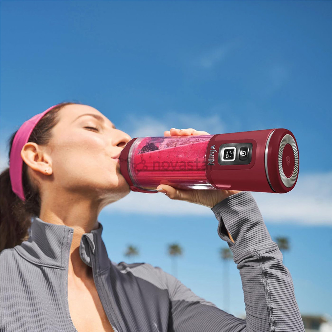 Nešiojama belaidė kokteilinė Ninja Blast, raudona