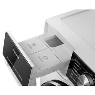 Hisense, 10.5 kg / 6 kg, gylis 59 cm, 1400 aps./min. - Skalbimo mašina - džiovyklė