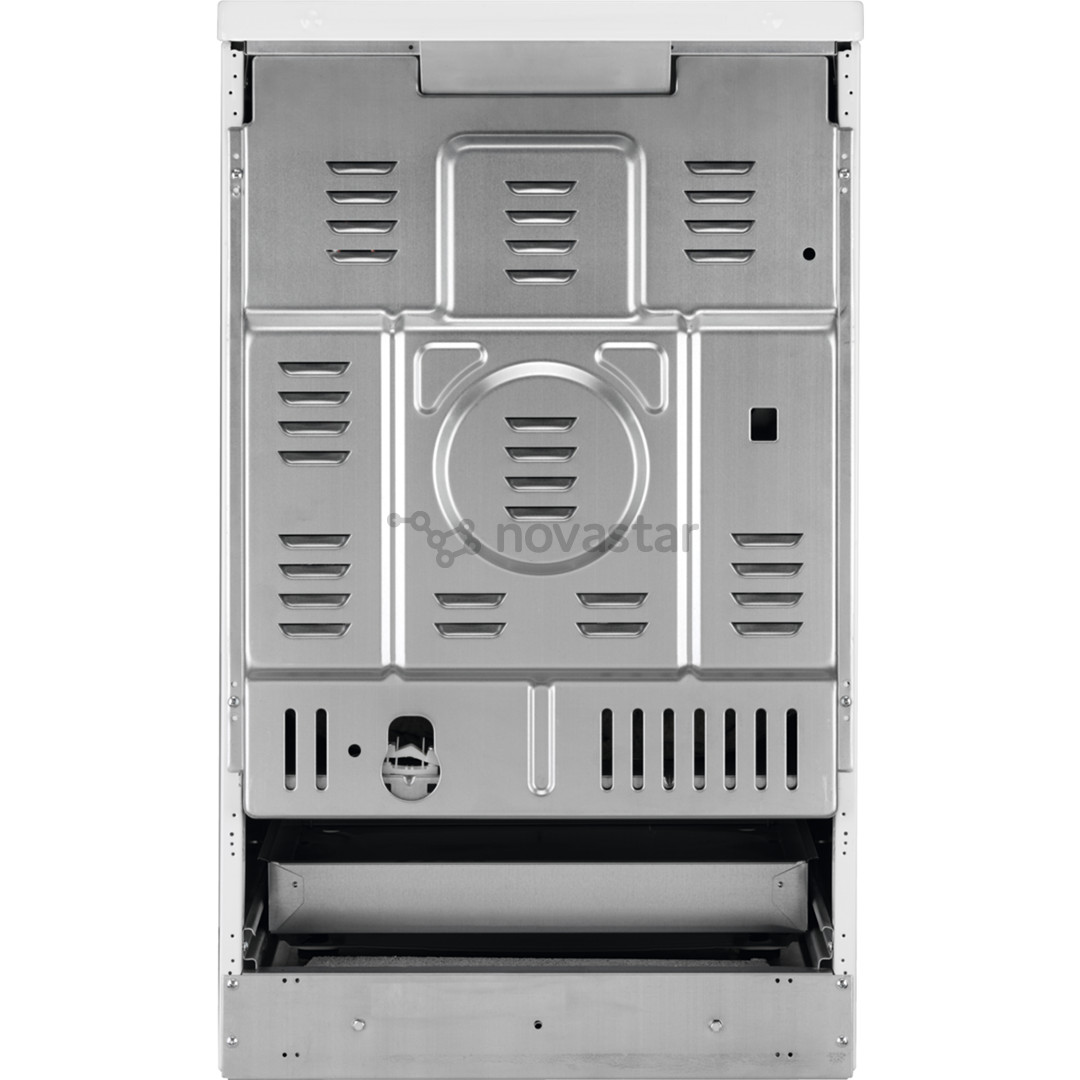 Electrolux 600 Series, 58 L, plotis 50 cm, balta - Viryklė