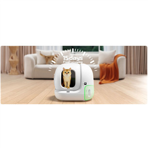 Petkit Pura MAX 2, 7 L, white - Automatic self-cleaning litter box