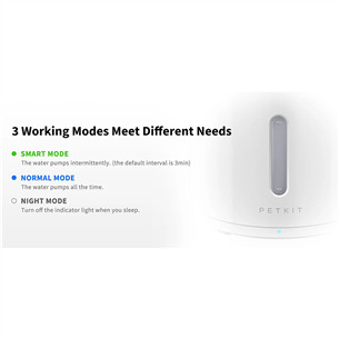 Gyvūnų vandens fontanas Petkit EverSweet Solo 2, 2 L, baltas