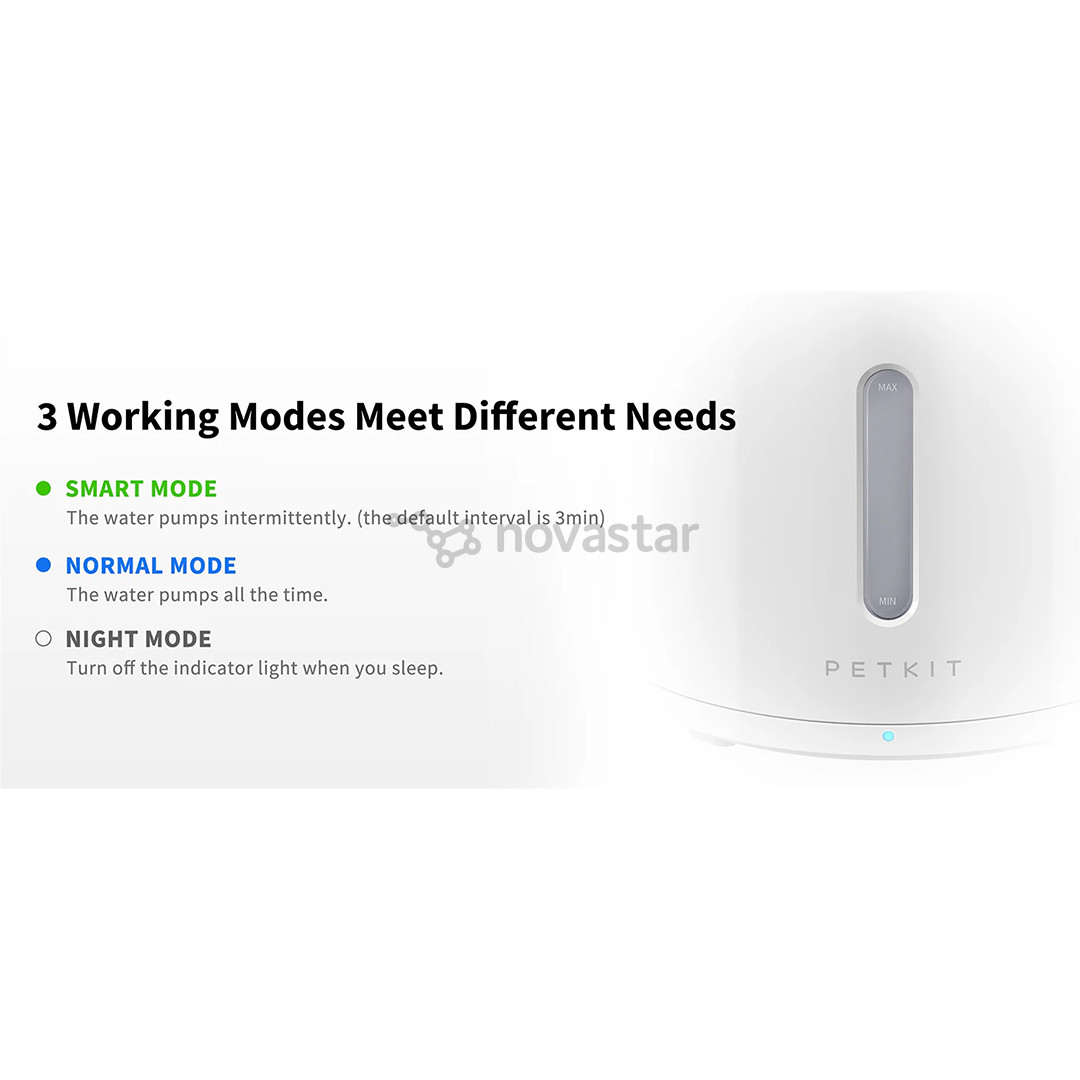 Gyvūnų vandens fontanas Petkit EverSweet Solo 2, 2 L, baltas