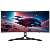 Monitorius Lenovo Legion R34w-30, 34'', WQHD, VA, 180 Hz, lenktas, juodas