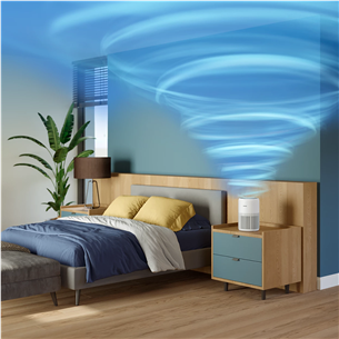 Philips PureProtect Mini 900 Series, 250 m³/val., baltas - Oro valytuvas