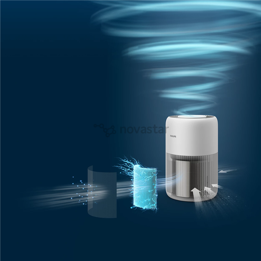 Philips PureProtect Mini 900 Series, 250 m³/val., baltas - Oro valytuvas