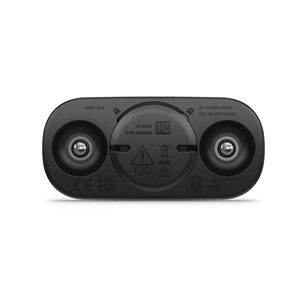 Širdies ritmo monitorius Garmin HRM 200, XS-S, juodas