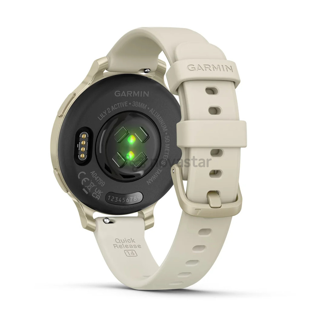 Garmin Lily 2 Active, gold/beige - Sports watch