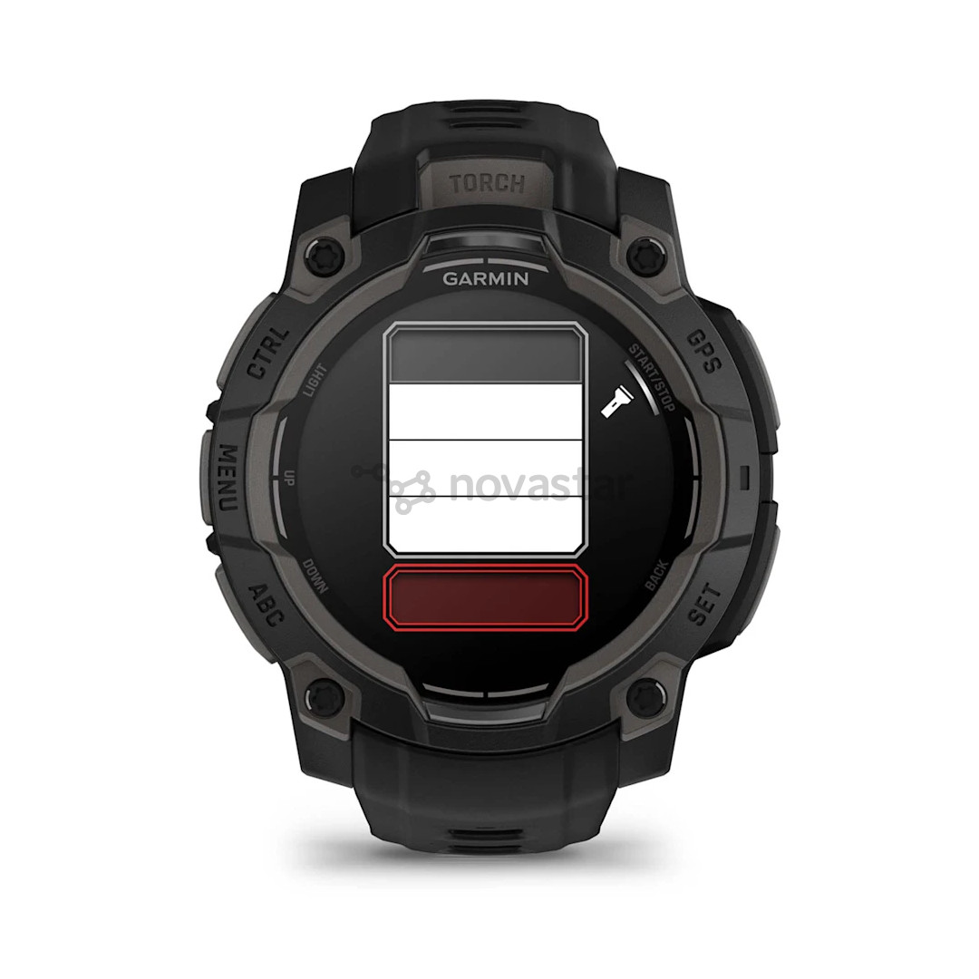 Garmin Instinct 3 AMOLED, 45 мм, черный - Спортивные часы