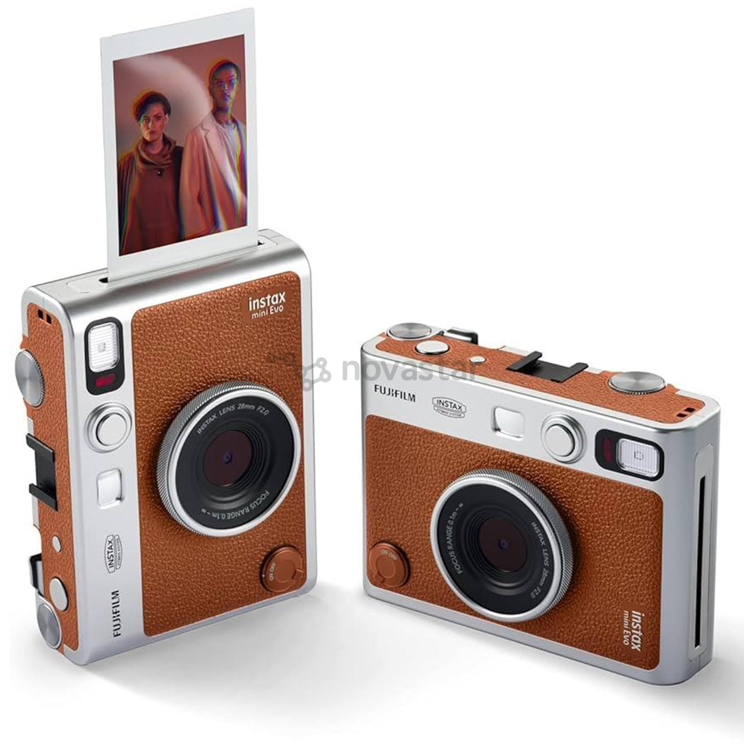 Fuji instax mini Evo, коричневый - Камера