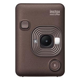 Fuji Instax Mini LiPlay, бронзовый - Гибридная камера 4547410539103