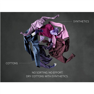 Drabužių džiovyklė AEG 8000 Series AbsoluteCare, 8 kg, gylis 63.6 cm