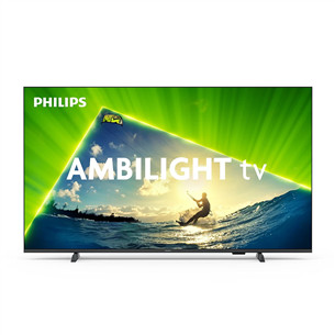 Televizorius Philips PUS8209, 43'', 4K UHD, QLED, juodas