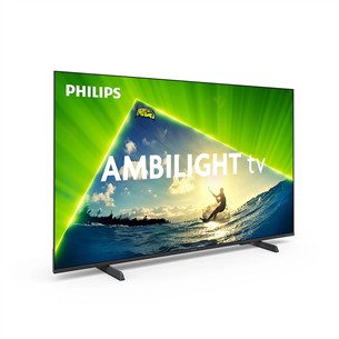 Televizorius Philips PUS8209, 43'', 4K UHD, QLED, juodas