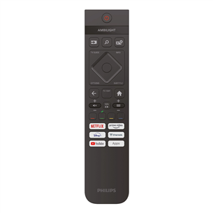 Televizorius Philips PUS8209, 43'', 4K UHD, QLED, juodas