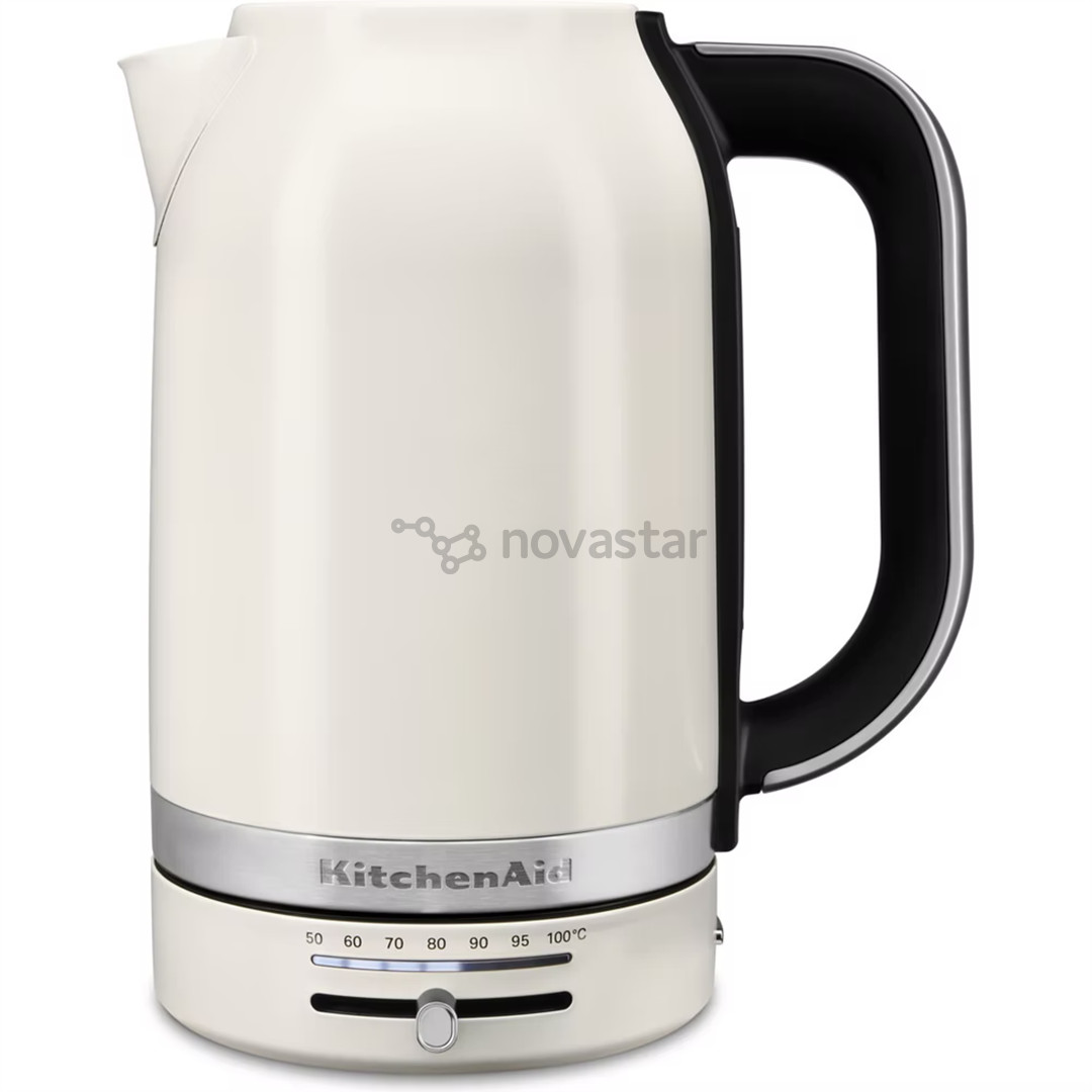 KitchenAid, 2400 W, 1,7 L, Porcelain, white - Kettle