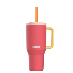 Termo gertuvė Kambukka Rio Tumbler, 950 ml, Pink Papaya, raudona/geltona