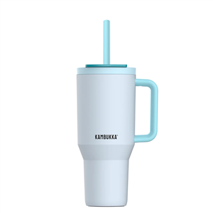 Termo gertuvė Kambukka Rio Tumbler, 950 ml, Frosty Coconut, balta/mėlyna