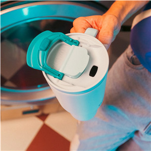 Termo gertuvė Kambukka Rio Tumbler, 950 ml, Frosty Coconut, balta/mėlyna