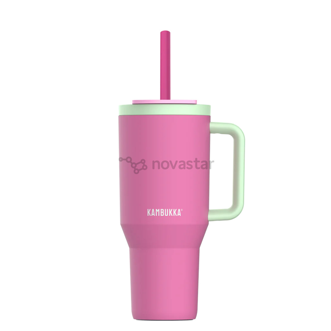 Termo gertuvė Kambukka Rio Tumbler, 950 ml, Bubblegum Mint, rožinė