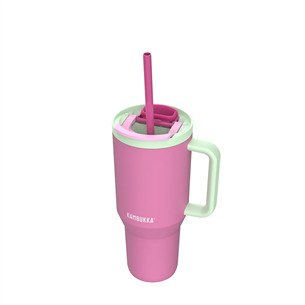 Termo gertuvė Kambukka Rio Tumbler, 950 ml, Bubblegum Mint, rožinė