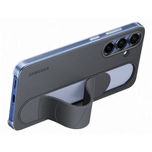 Dėklas Samsung Standing Grip Case, Galaxy S25+, juodas