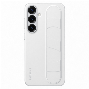 Dėklas Samsung Standing Grip Case, Galaxy S25+, baltas EF-GS936CWEGWW
