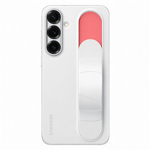 Dėklas Samsung Standing Grip Case, Galaxy S25+, baltas
